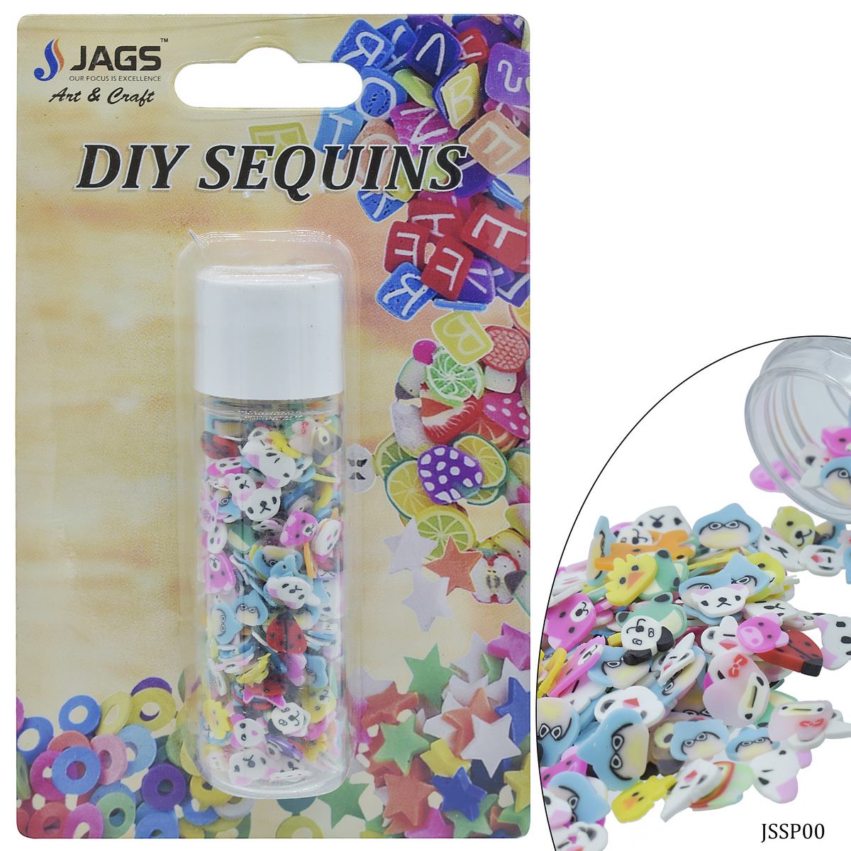 Jags Sequins Shaker Panda 1 Jssp00