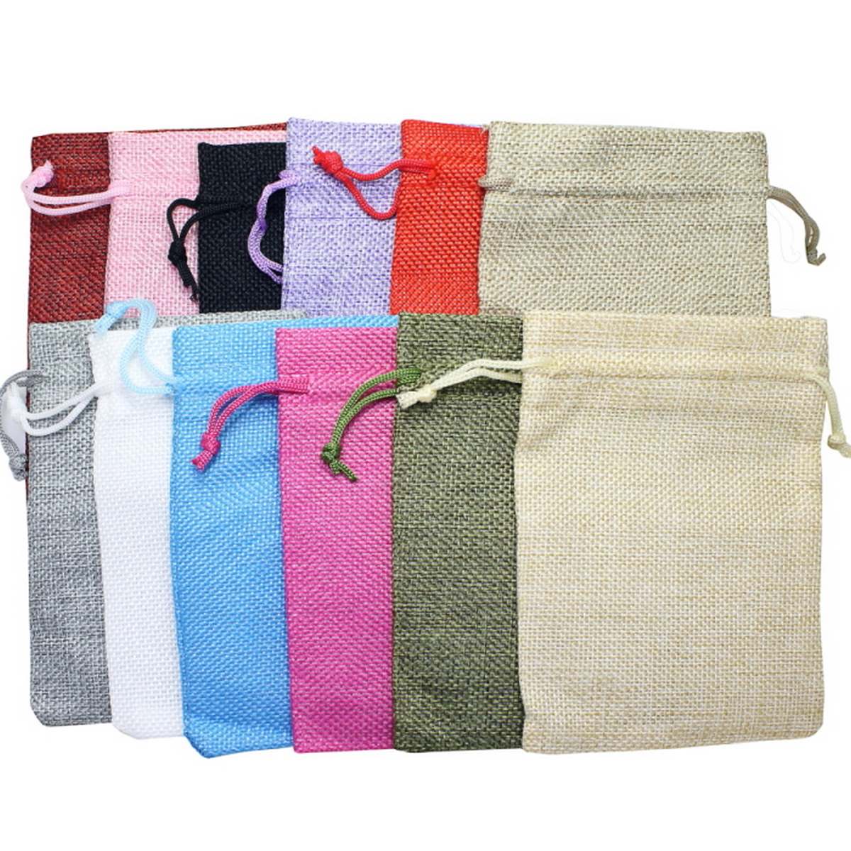 Gift Pouch Cloth Mix Colour Medium 2 No Gp10X14Cm