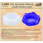 Silicone Mould Candle Holder Lotus Smch03