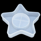 Silicone Mould Candle Holder Star Smch01