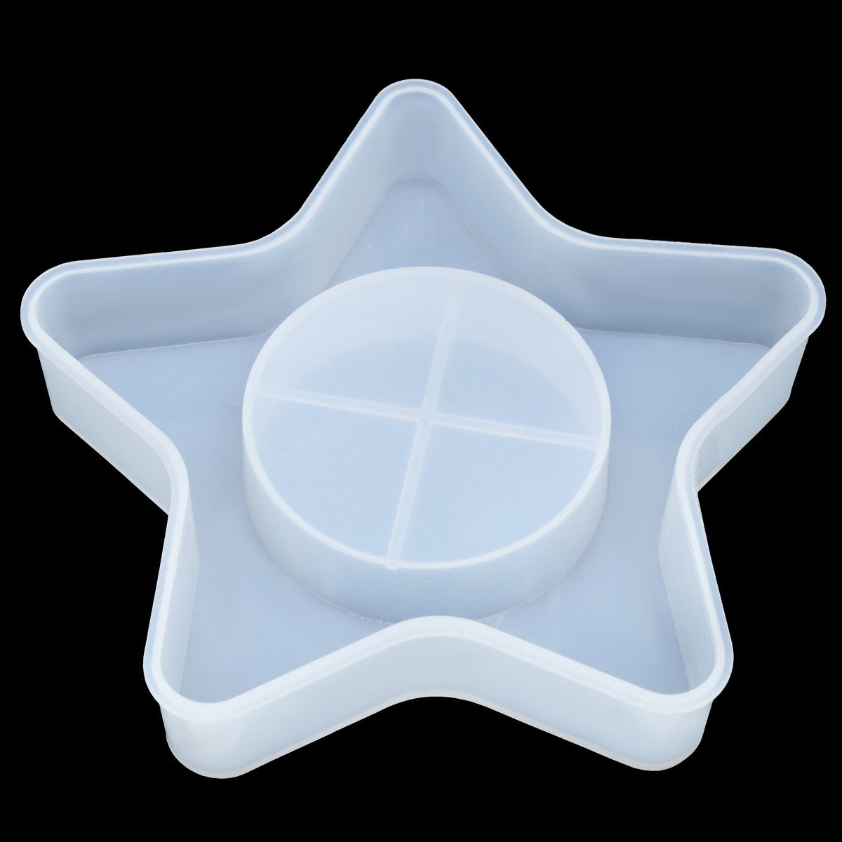 Silicone Mould Candle Holder Star Smch01