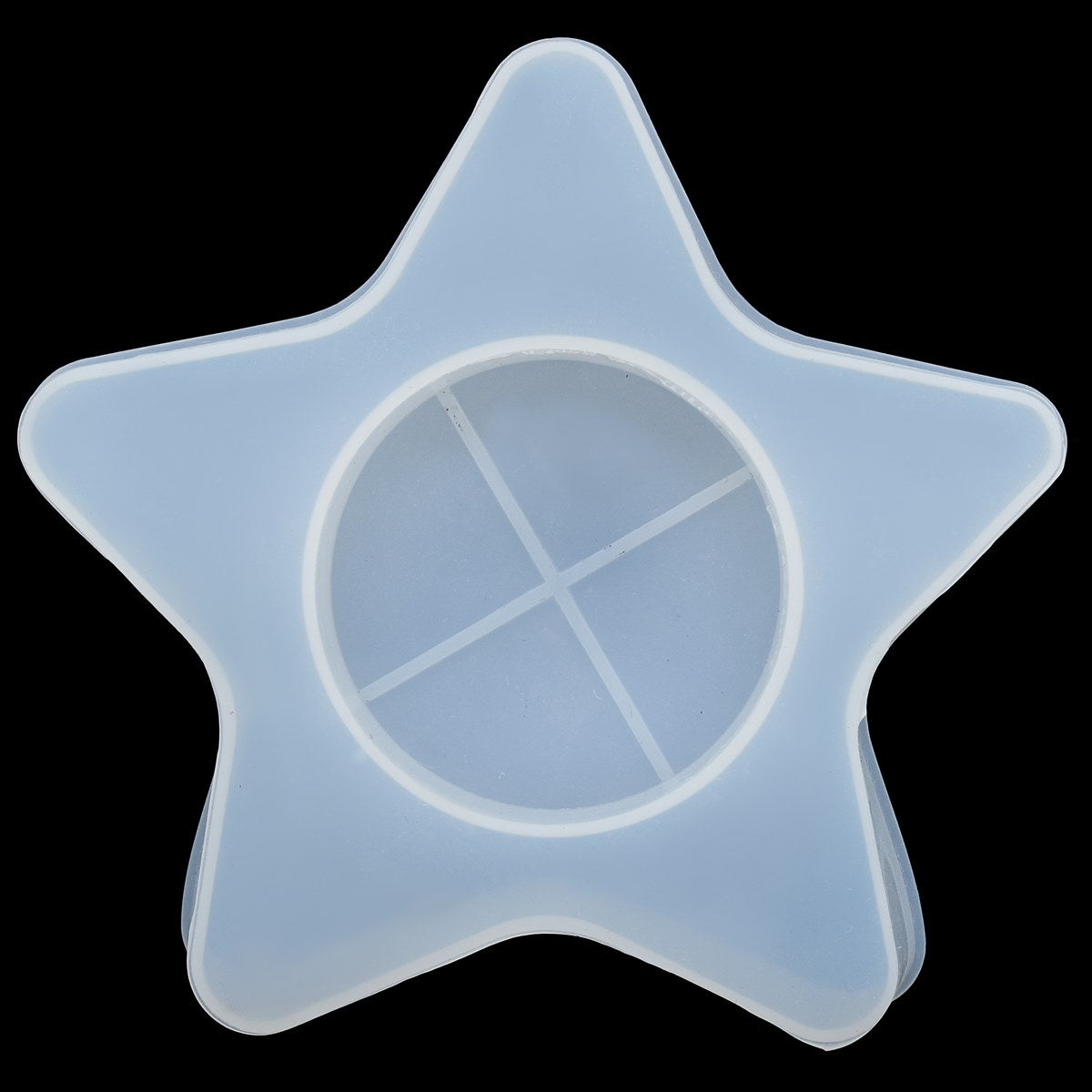 Silicone Mould Candle Holder Star Smch01