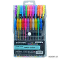 Glitter Pen Neon Color 1.0Mm 24Pcs Set Hg6107-24