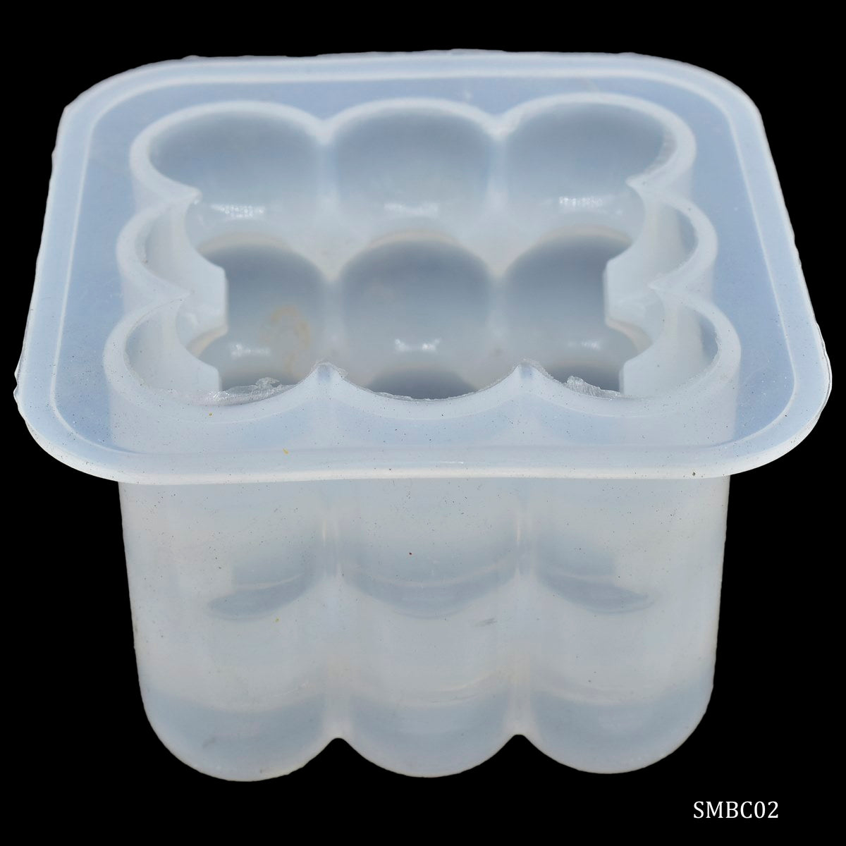 Silicone Mould Bubbel Candle 9 Hole Big Smbc02