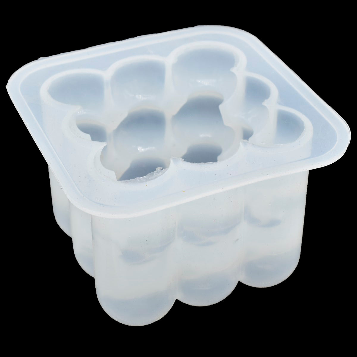Silicone Mould Bubbel Candle 9 Hole Big Smbc02