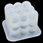 Silicone Mould Bubbel Candle 9 Hole Big Smbc02