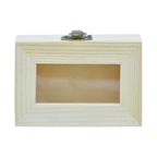 Wooden Empty Box Small Top Window Rectangle Za-015