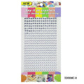 Sticker Diamond 5Mm 08 Clear Silver 5Dssmc-8