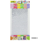 Sticker Diamond 5Mm 08 Clear Silver 5Dssmc-8