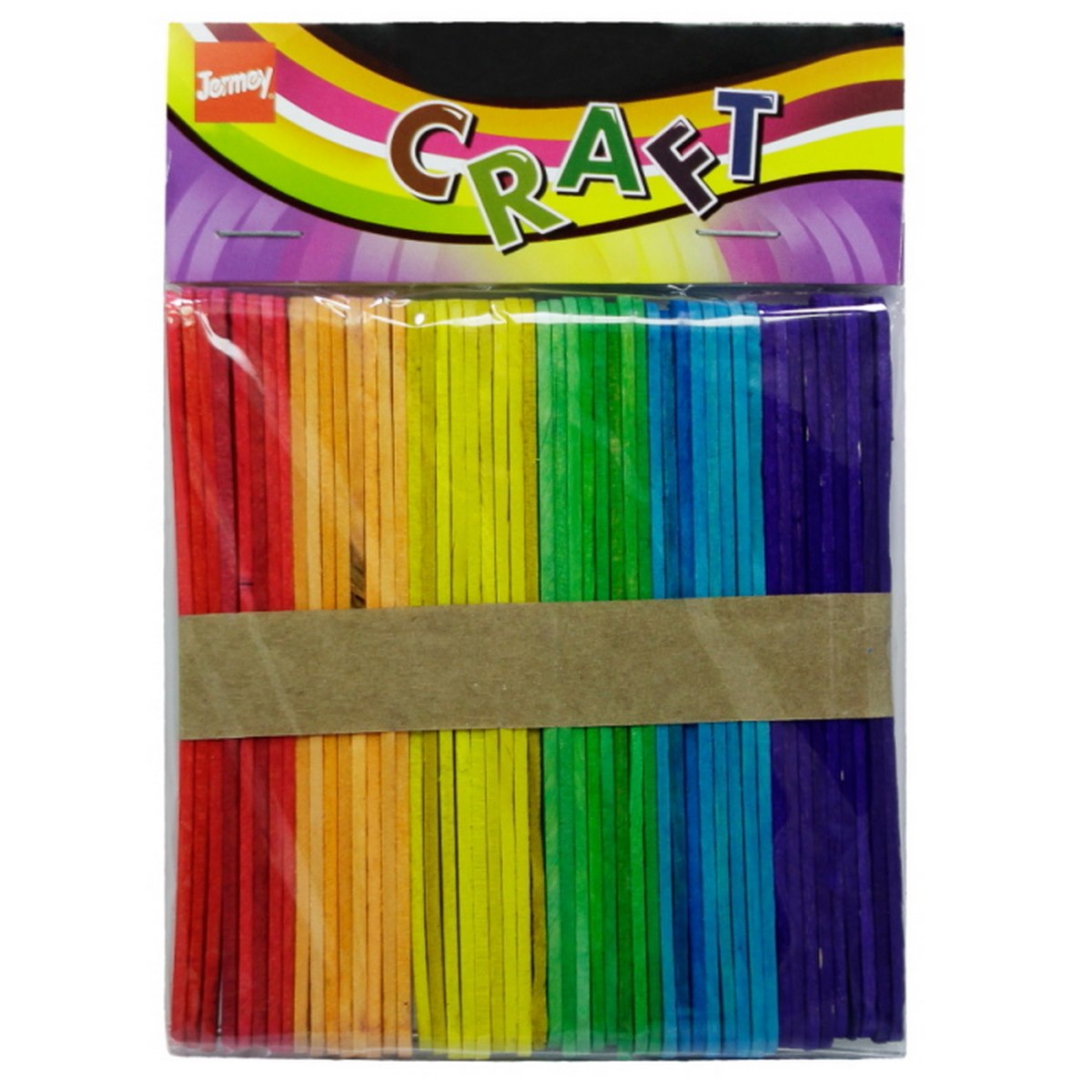 Craft Ice Cream Stick Small Colour Fscqc