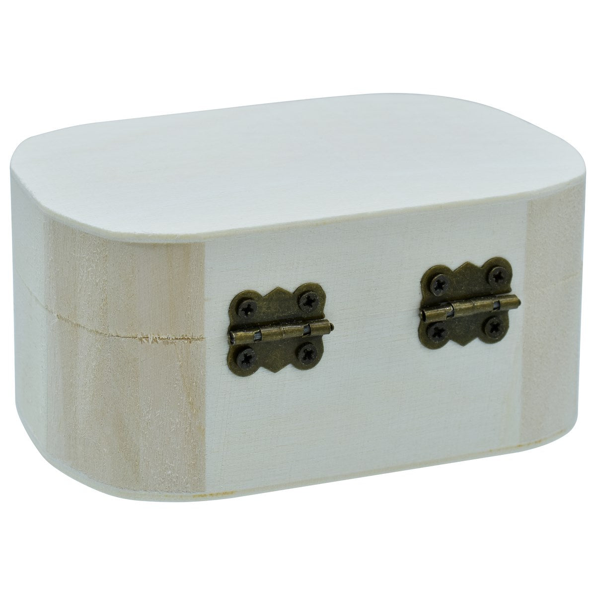 Wooden Empty Box Oval Small Za-119