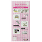 Sticker Diamond Multi Square Meduim Sdcf2