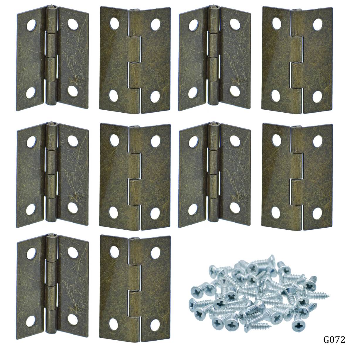 Metal Fitting Hinges Big 10 Pcs 26X35Mm G072