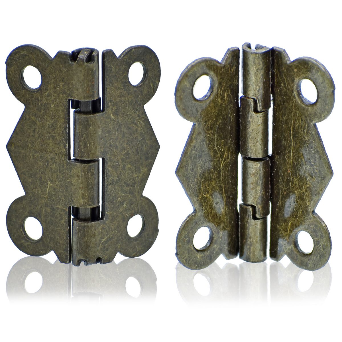 Metal Fitting Hinges Fancy Big 10 Pcs 26X31Mm G069