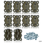 Metal Fitting Hinges Fancy Big 10 Pcs 26X31Mm G069