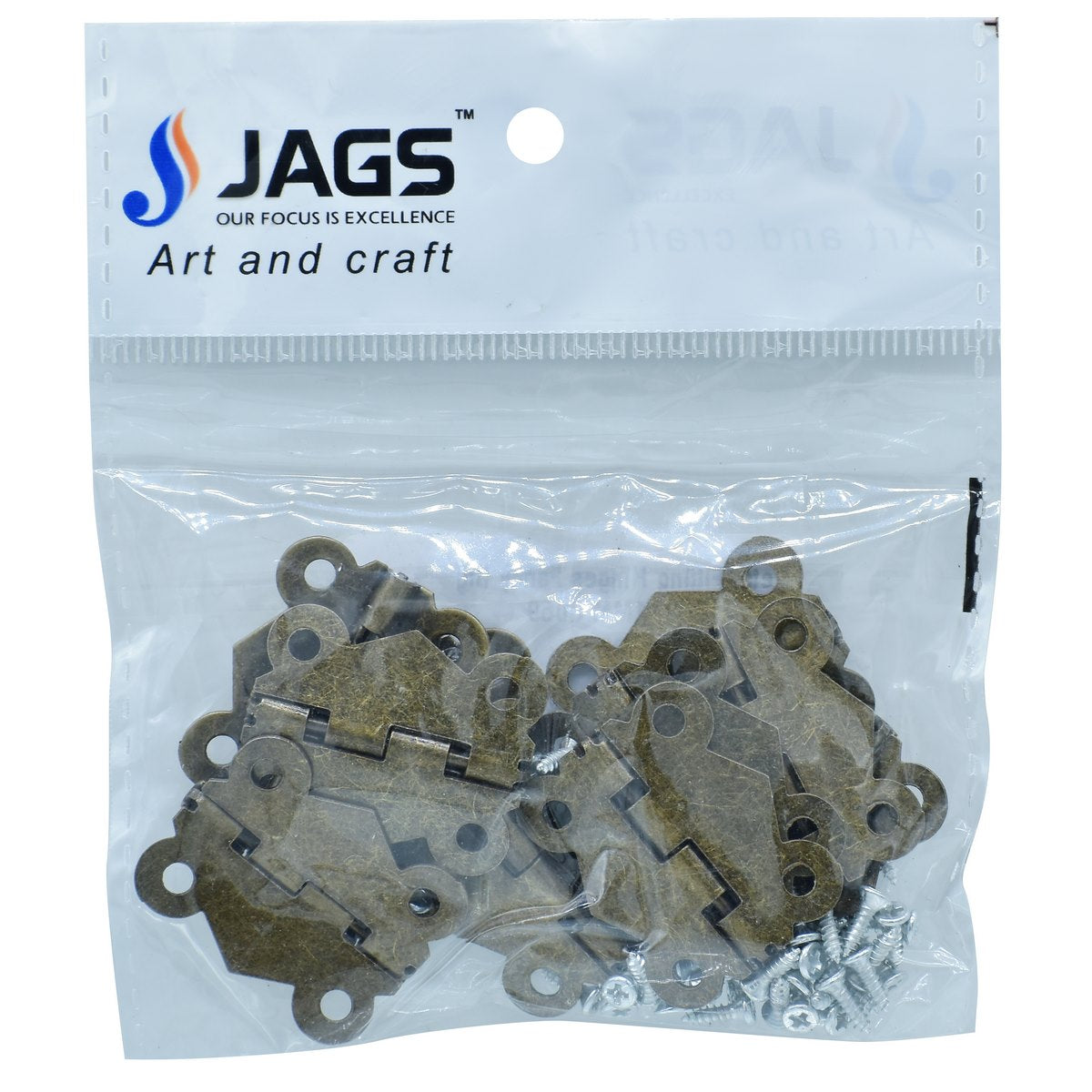 Metal Fitting Hinges Fancy Big 10 Pcs 26X31Mm G069