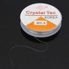 Beading Wire No 0.8M Silicon Plastic White Bwspwe