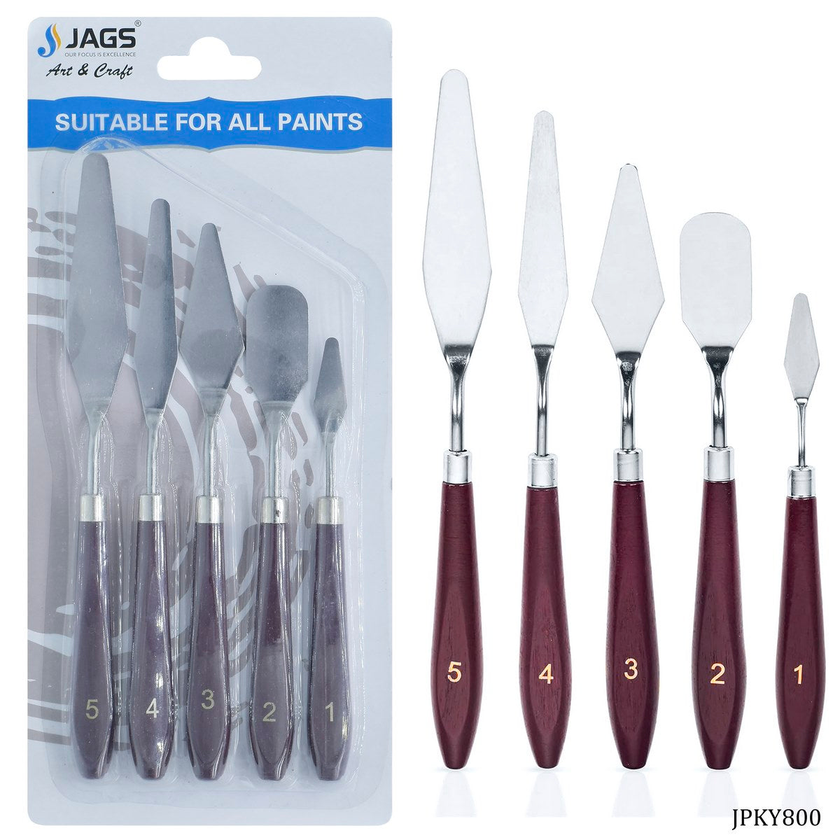 Jags Painting Knife 5Pcs Set Jpky800