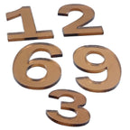 Acrylic Numberical For Clock Copper Anfc00