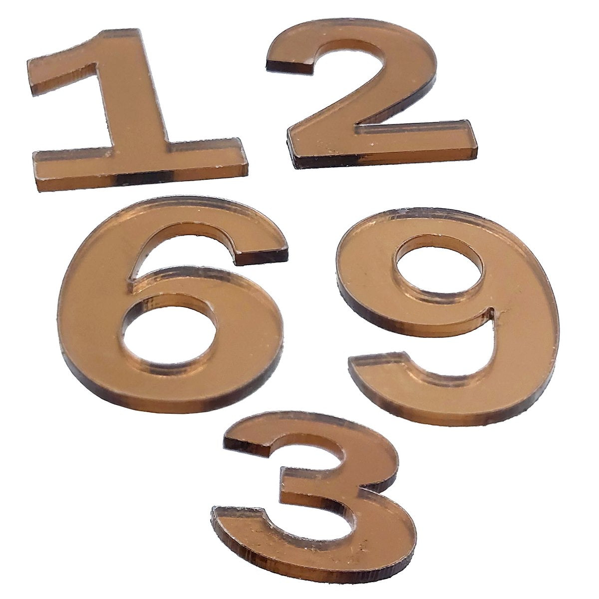 Acrylic Numberical For Clock Copper Anfc00