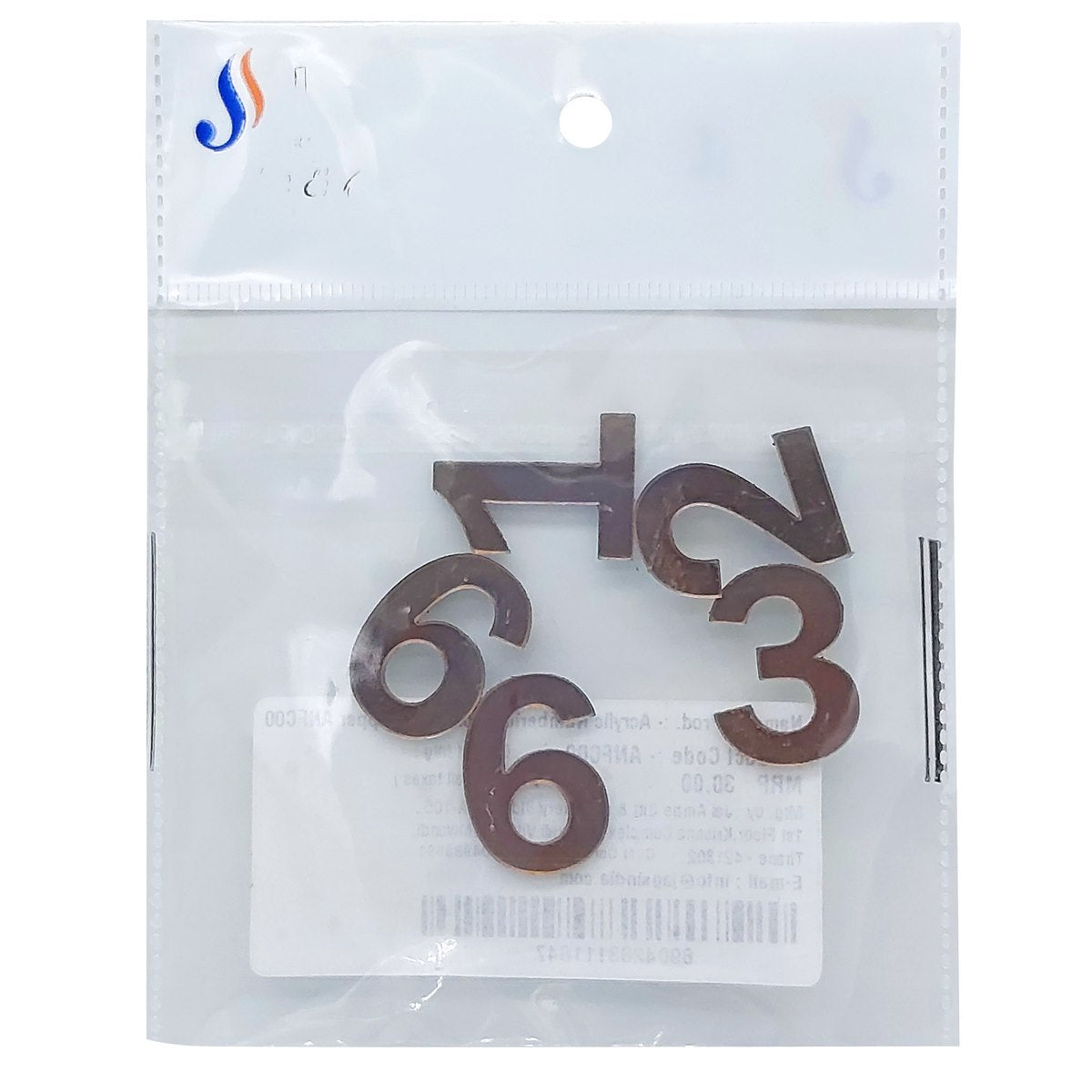 Acrylic Numberical For Clock Copper Anfc00