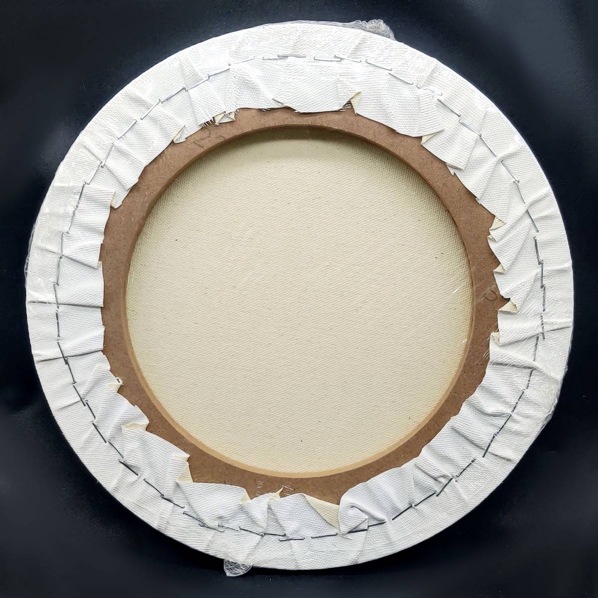 Canvas Board Stretched Frame Round 10Inch Cbrd10