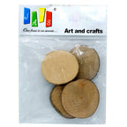 Round Wood Plate 2Cm To 3Cm .05Cm 4Pcs Set Rwp2Cm