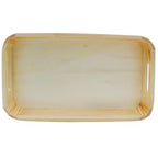 Wooden Decoupage Tray Ovel 2Pcs Set Wto1195
