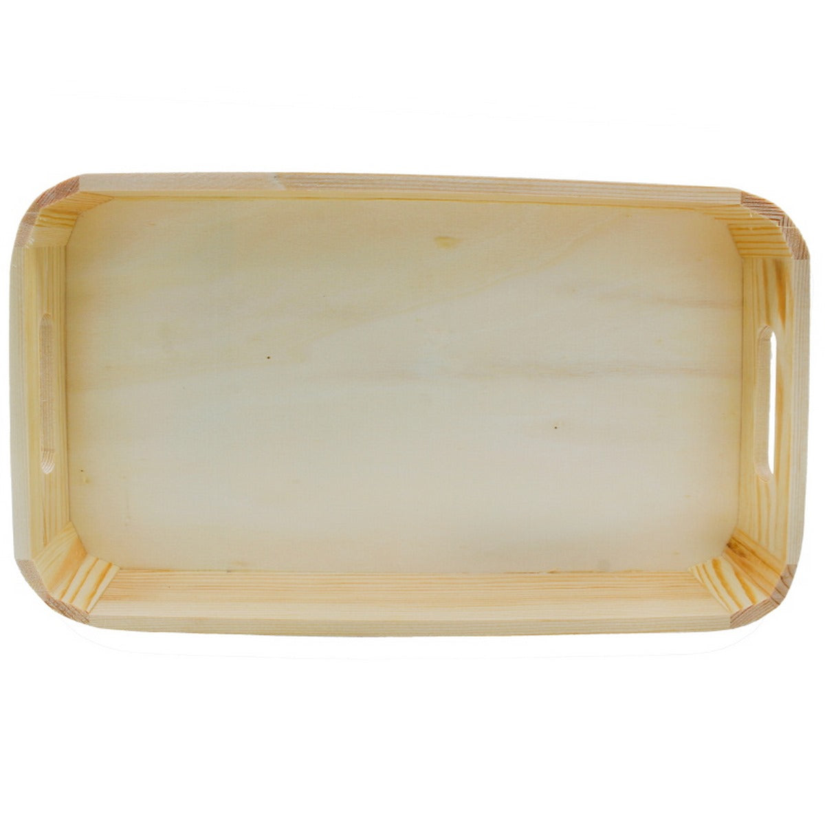 Wooden Decoupage Tray Ovel 2Pcs Set Wto1195