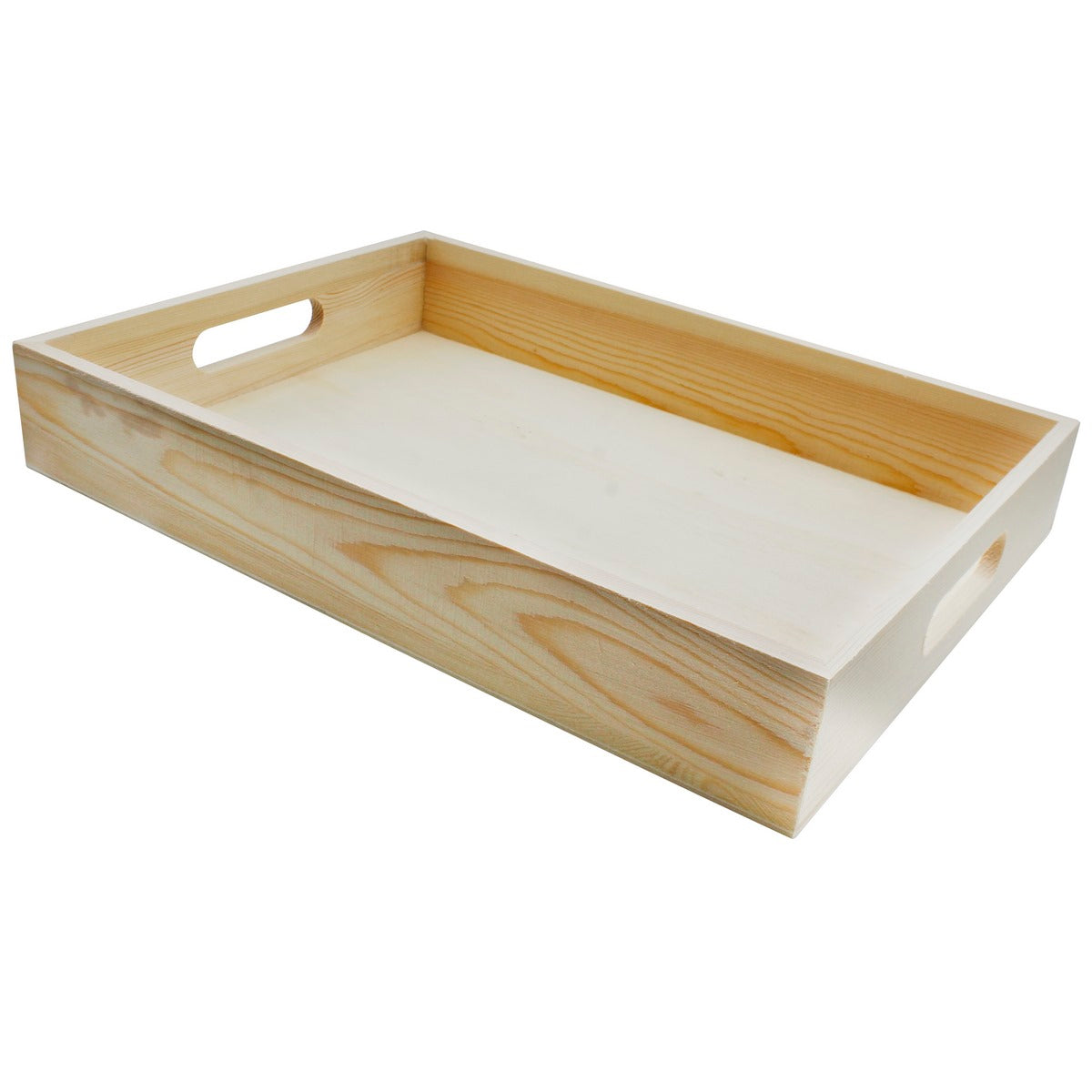 Wooden Decoupage Tray Square 2Pcs Set Wts1192
