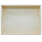 Wooden Decoupage Tray Square 2Pcs Set Wts1192