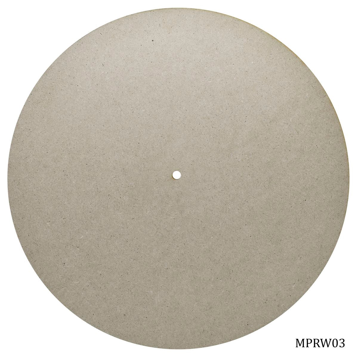 Mdf Plate Round With Hole 16 Inch 4Mm Mprw03