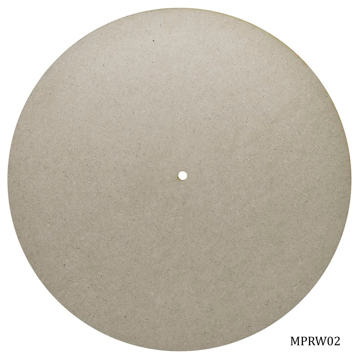 Mdf Plate Round With Hole 14 Inch 4Mm Mprw02