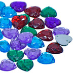 Jags Kundan Stone With Hole Heart 10Gms 12Mm Jksr08