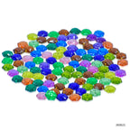 Jags Kundan Stone With Hole Hexagon 10Gms 8Mm Jksr22