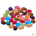Jags Kundan Stone Oval Without Hole 10Gms 14X10Mm Jksr37
