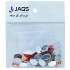 Jags Kundan Stone Oval Without Hole 10Gms 14X10Mm Jksr37
