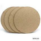 Mdf Plate Round 10X10 4Mm Mpr100