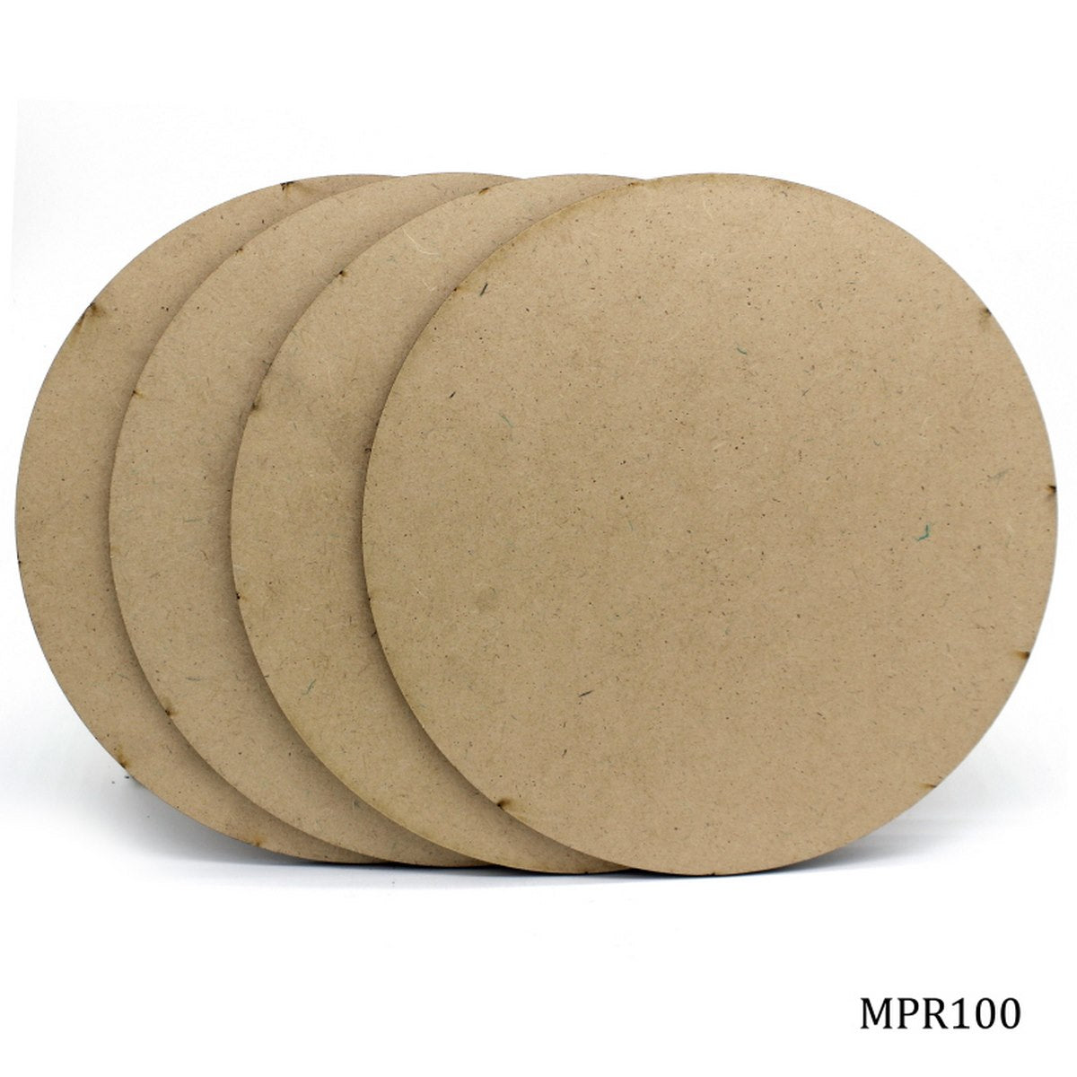 Mdf Plate Round 10X10 4Mm Mpr100