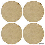 Mdf Plate Round 3X3 4Mm 4 Pics Mpr300