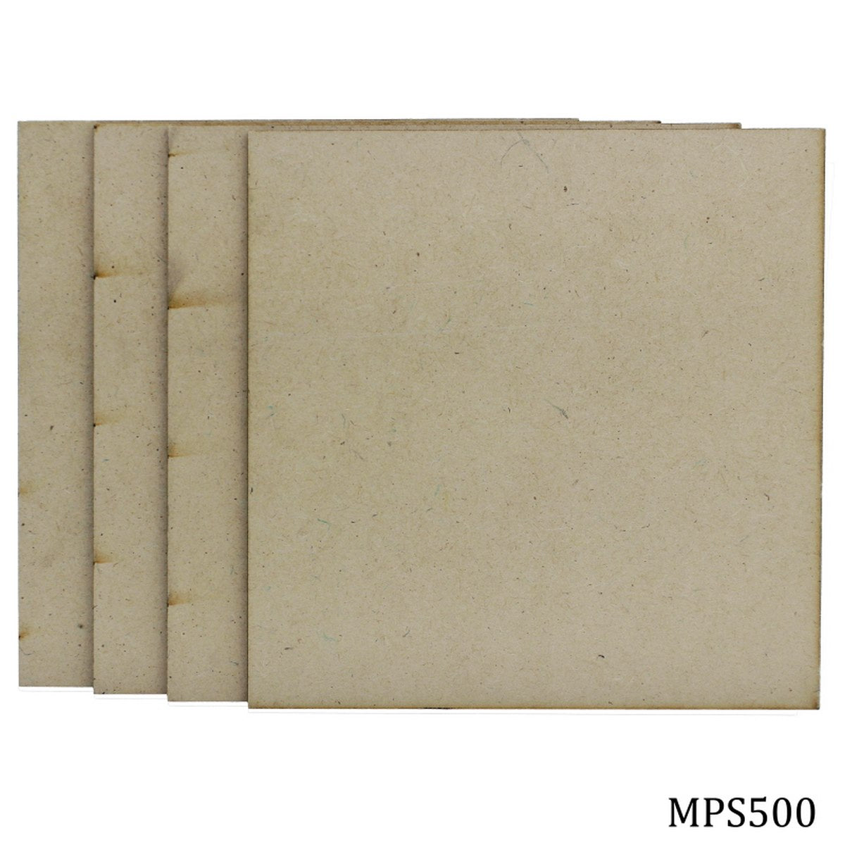 Mdf Plate Square 5X5 4Mm 4 Pics Mps500