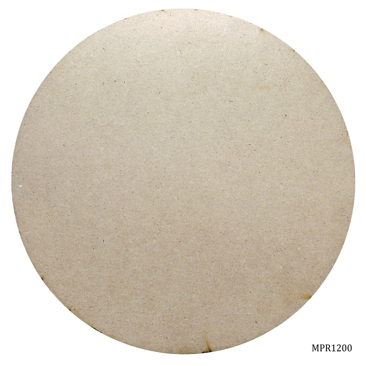 Mdf Plate Round 12X12 4Mm 1 Pcs Mpr1200