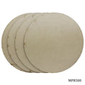 Mdf Plate Round 5X5 4Mm 4 Pics Mpr500
