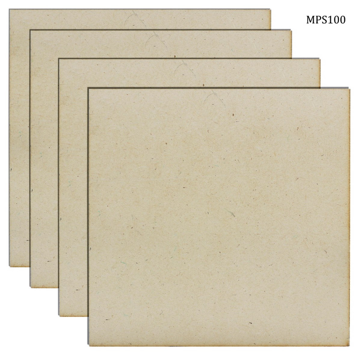 Mdf Plate Square 10X10 4Mm Mps100