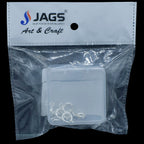 Jewellery Springring Hooks Big Silver Set Of 10Pcs Jshs01-S