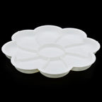 Colour Mixing Plate Round Flower Small Cp4F