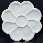 Colour Mixing Plate Round Flower Small Cp4F