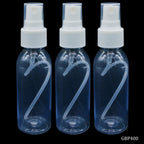 Spray Bottle Plastic 4Inch 50Ml 3Pcs Set Gbp400