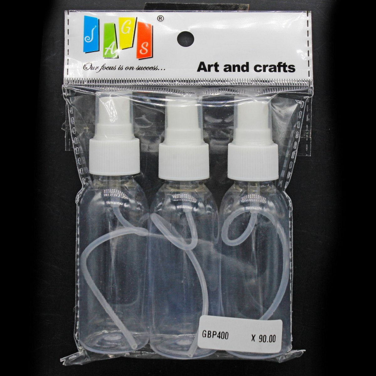 Spray Bottle Plastic 4Inch 50Ml 3Pcs Set Gbp400