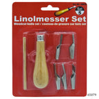 Linolmesser Set Woodcut Knife Set 5 Set 65079